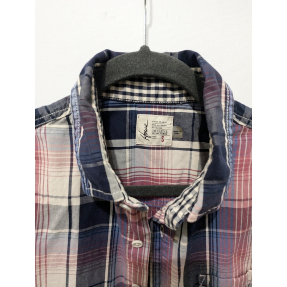 Howe Creative Workforce Plaid Button Up Shirt Men… - image 4